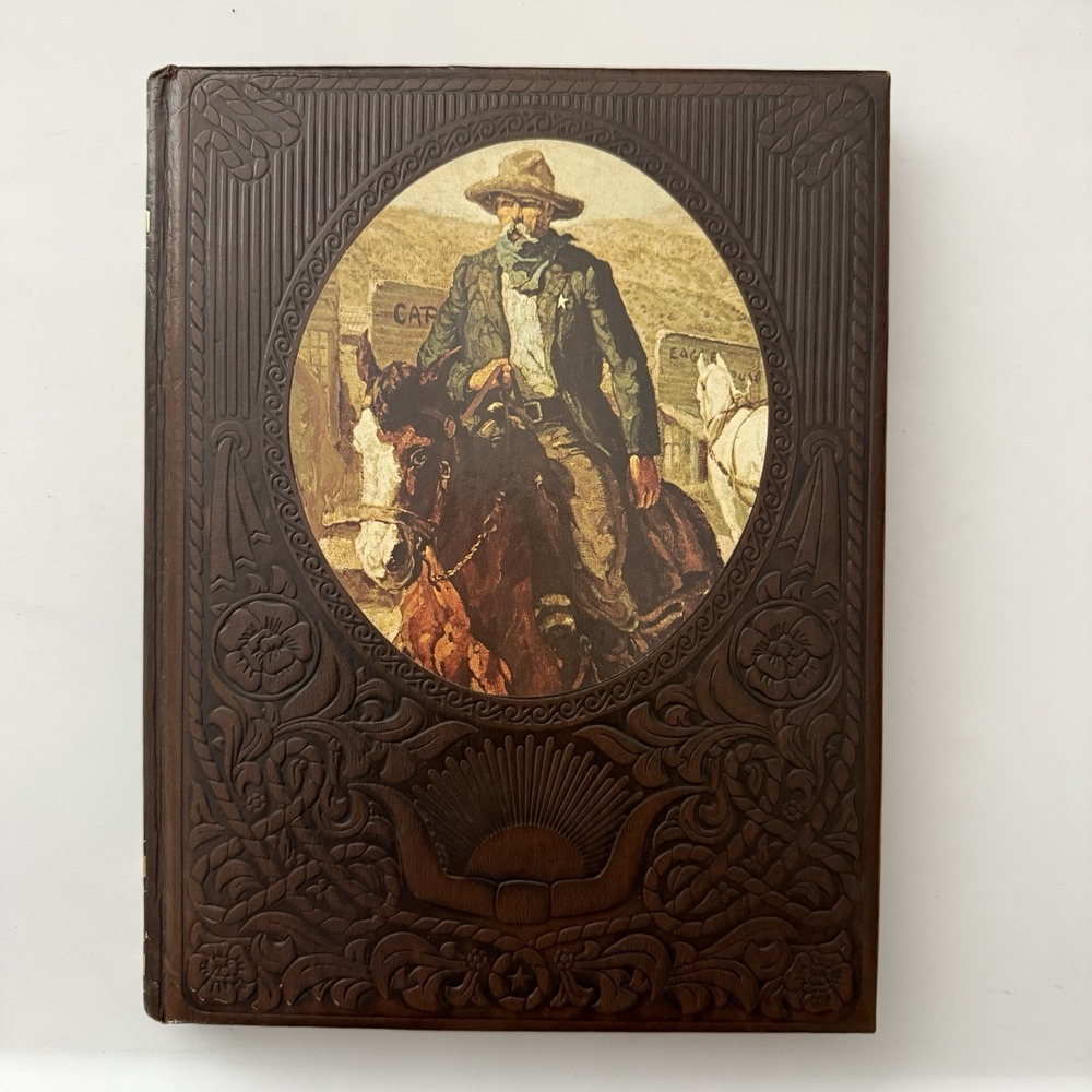 1974 The Old West "The Gunfighters" Time Life Books Hardcover Leatherette Book